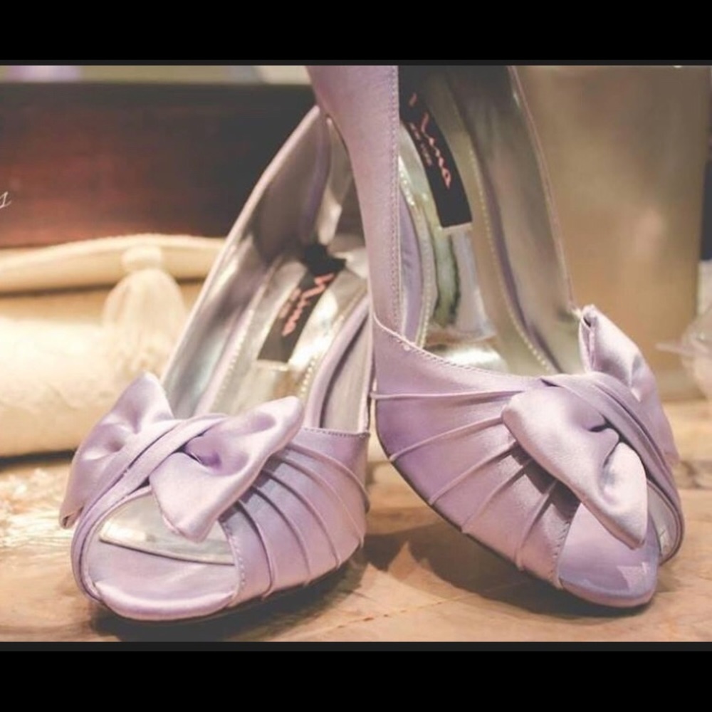 Formal lavender heels